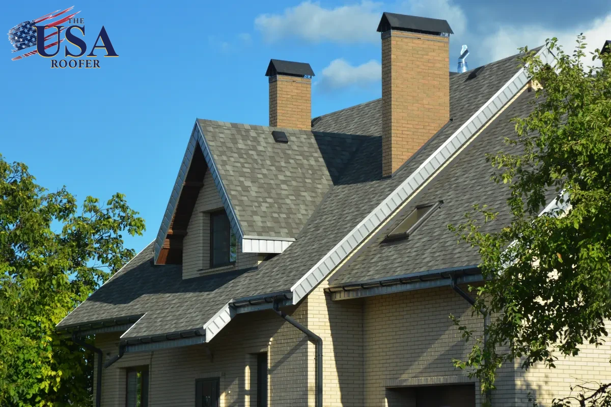 Residential Home with new roof replacement in Newark, NJ